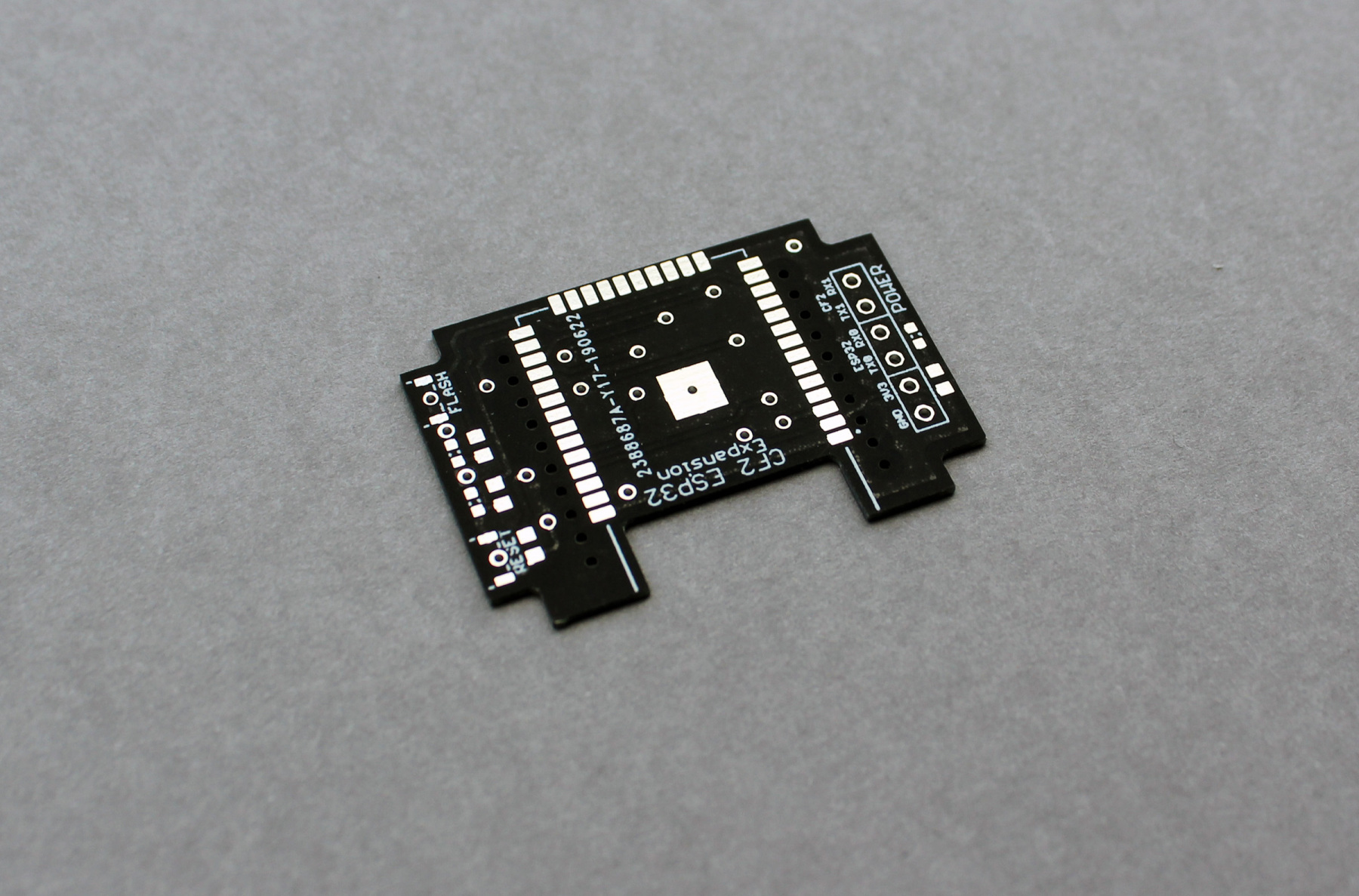 Raw ESP-32 Deck Printed Circuit Board (PCB)